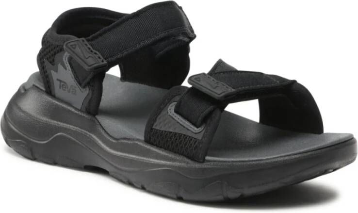 Teva Zwarte Zymic Sandalen met Logo Black Dames