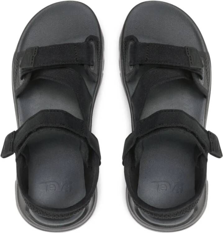Teva Zwarte Zymic Sandalen met Logo Black Dames