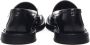 THE Antipode Zwarte Kalfsleren Loafers Ronde Neus Black Heren - Thumbnail 3