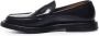 THE Antipode Zwarte Kalfsleren Loafers Ronde Neus Black Heren - Thumbnail 4