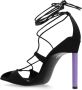 The Attico Adele sandalen met hak Zwart Dames - Thumbnail 4