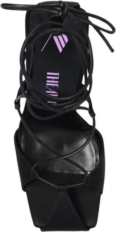 The Attico Adele sandalen met hak Zwart Dames