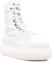 The Attico Witte Casual Enkellaarzen White Dames - Thumbnail 2