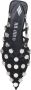 The Attico Grid ballerina's met spiegelende parels Black Dames - Thumbnail 4