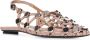 The Attico Grid ballerina's met parelversieringen Beige Dames - Thumbnail 14