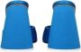 The Attico Blauwe Satijnen Open Teen Sandaal - Thumbnail 2
