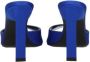 The Attico Blauwe Satijnen Strass Hoge Hak Sandalen - Thumbnail 2