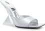 The Attico Cheope Mule Platte Schoenen Gray Dames - Thumbnail 3