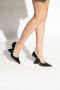 The Attico Zwarte lakpumps met puntige neus en wig Zwart Dames - Thumbnail 13