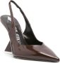 The Attico Chocolade Pumps voor Vrouwen Brown Dames - Thumbnail 2