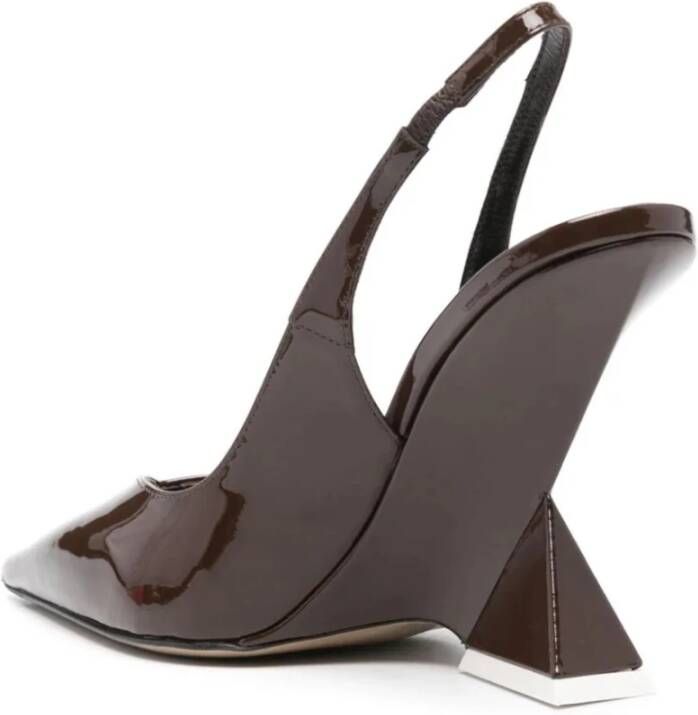 The Attico Chocolade Pumps voor Vrouwen Brown Dames