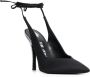 The Attico Verhoog je stijl met Venus 110mm Tie-Ankle Pumps Black Dames - Thumbnail 2