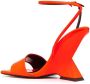 The Attico Oranje Hoge Hak Sandalen Orange Dames - Thumbnail 3