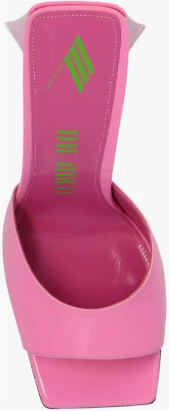 The Attico Devon heeled mules Roze Dames