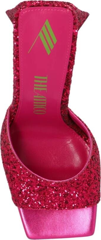 The Attico Devon heeled mules Roze Dames