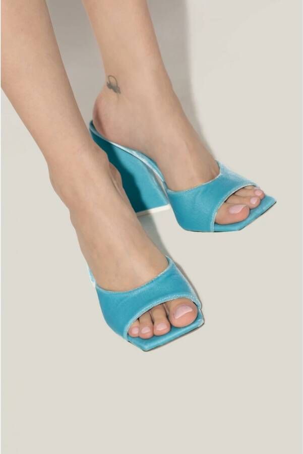The Attico Devon mules Blauw Dames