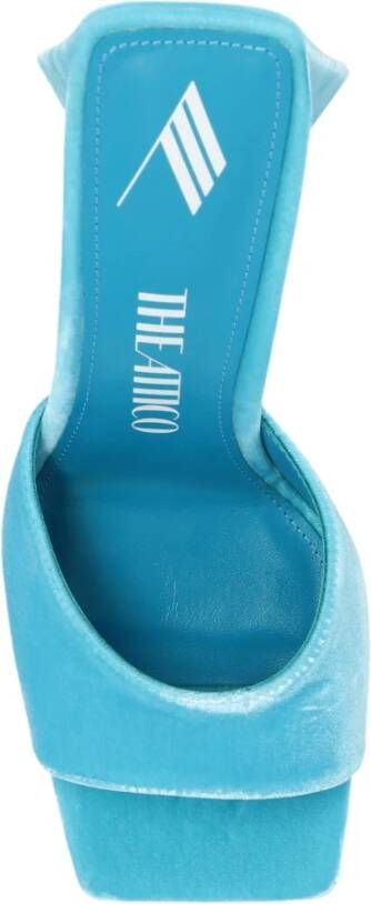 The Attico Devon mules Blauw Dames