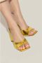 The Attico Devon Hak Sandalen Yellow Dames - Thumbnail 2