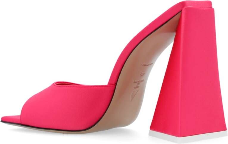 The Attico Devon mules Roze Dames