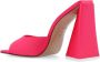 The Attico Roze Stof Hoge Hak Sandaal - Thumbnail 5