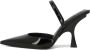 The Attico Ester Slingback Patent Leren Schoenen Black Dames - Thumbnail 7