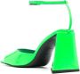 The Attico Flat Sandals Green Dames - Thumbnail 4