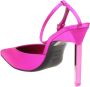 The Attico Fuchsia Perine Satijnen Pumps met Hoge Stiletto Hak Roze Dames - Thumbnail 15