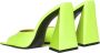 The Attico Gele platte schoenen met piramidehak Yellow Dames - Thumbnail 10