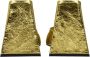 The Attico Gouden Leren Plateau Sandalen - Thumbnail 2