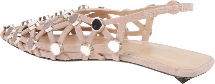 The Attico Grid Ballerina met Achterband