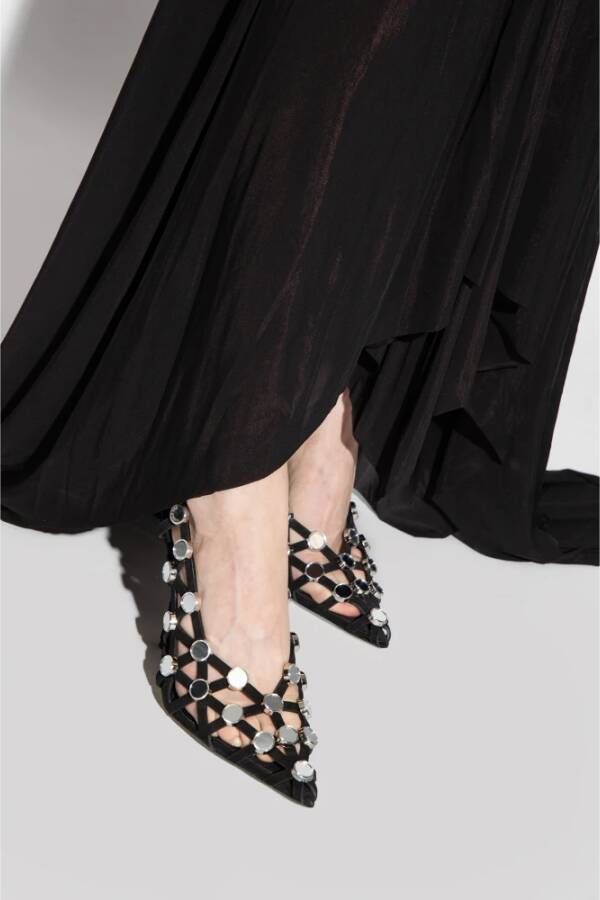 The Attico Grid pumps Zwart Dames