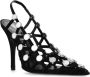 The Attico Grid Slingback Schoenen - Thumbnail 4
