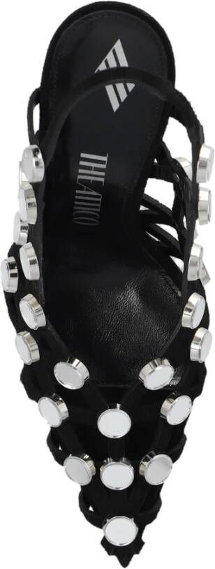 The Attico Grid pumps Zwart Dames