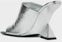 The Attico Heeled Mules Grijs Dames - Thumbnail 3