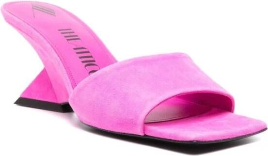 The Attico Heeled Mules Roze Dames