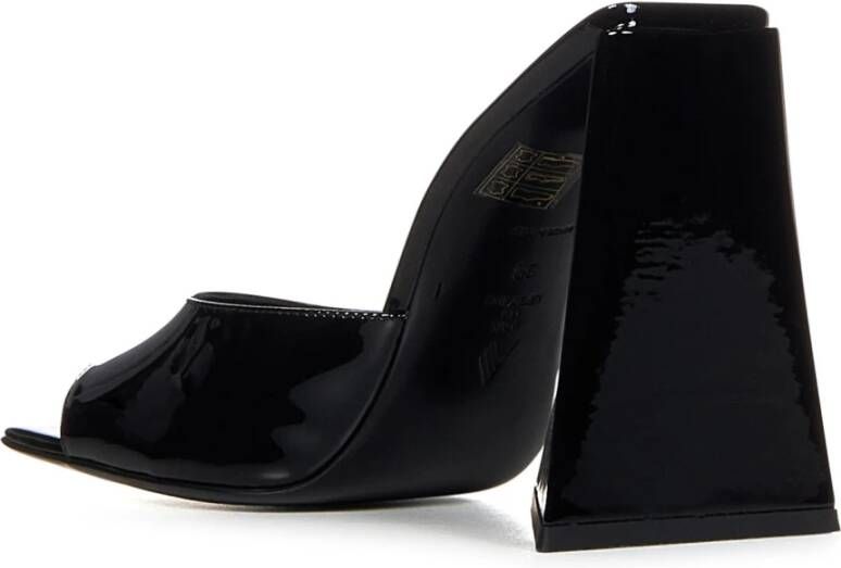 The Attico Heeled Mules Zwart Dames