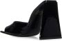 The Attico Zwarte Leren Sandalen met Piramidehak Black Dames - Thumbnail 3