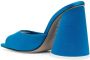 The Attico Heldere Blauwe Satijnen Muiltjes met Hoge Hak - Thumbnail 2