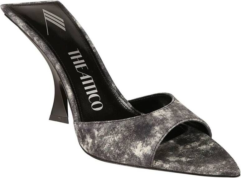 The Attico Luxe hoge hak sandalen Gray Dames