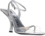 The Attico High Heel Sandals Gray Dames - Thumbnail 5