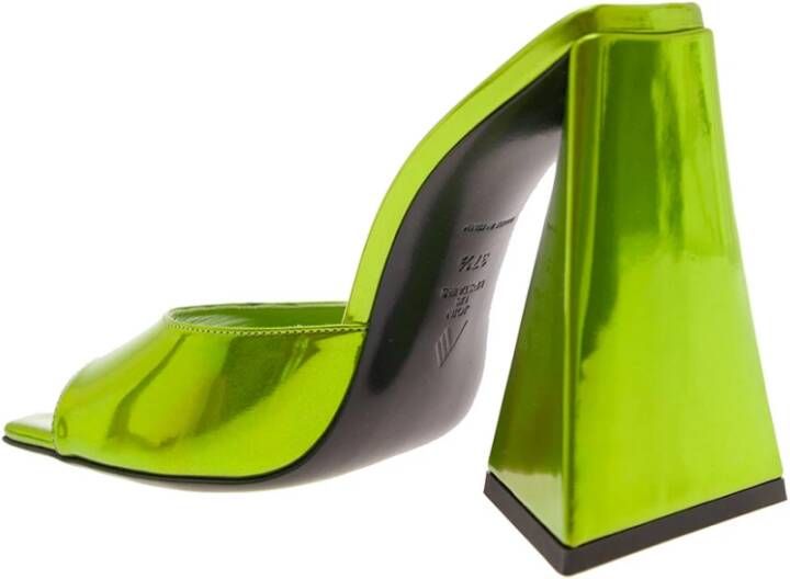 The Attico High Heel Sandals Groen Dames