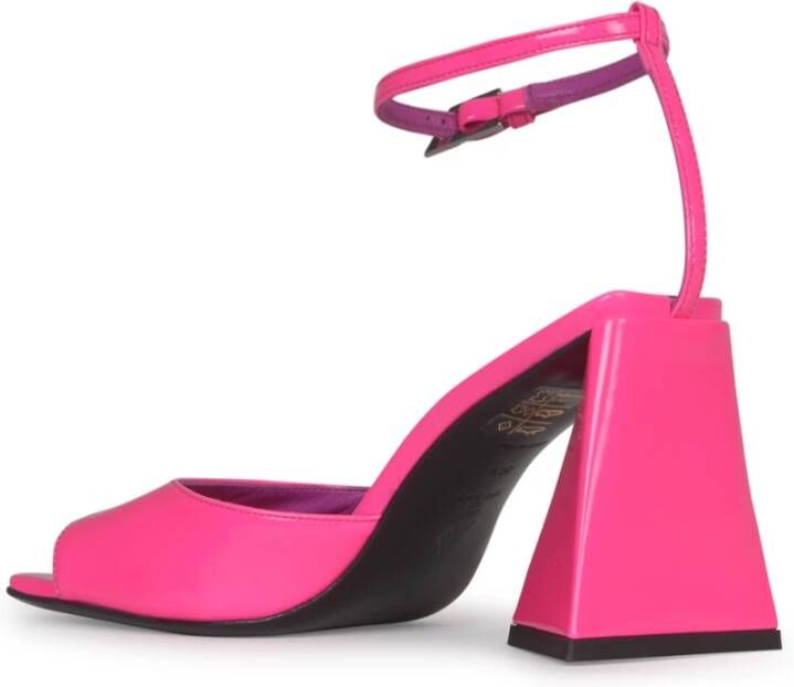 The Attico High Heel Sandals Roze Dames