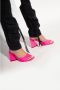 The Attico Hot Pink Piper Sandalen met Piramidehak Pink Dames - Thumbnail 5