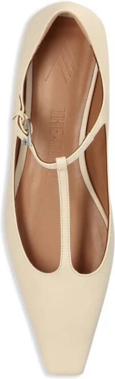 The Attico Ivoor Ballerina Schoenen Elegant Veelzijdige Stijl