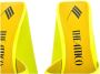 The Attico Gele platte schoenen met piramidehak Yellow Dames - Thumbnail 13