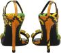 The Attico Multicolor Leren Stiletto Hakken Sandalen - Thumbnail 2