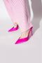 The Attico Fuchsia Perine Satijnen Pumps met Hoge Stiletto Hak Roze Dames - Thumbnail 6