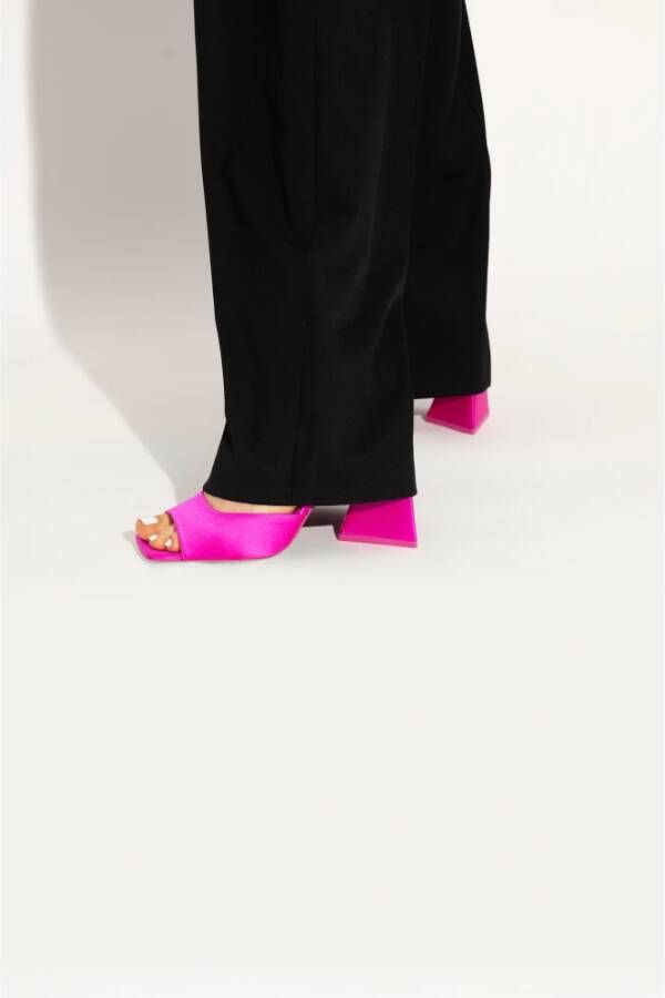 The Attico Piper sandalen met hak Roze Dames