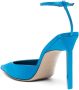 The Attico Lichtblauwe Satijnen Pumps met Puntige Neus Blue Dames - Thumbnail 3