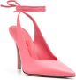 The Attico Hoge hakken venus slingback 115mm orange in roze - Thumbnail 3
